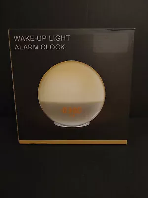 Sunrise Alarm Clocks - Wake Up Light Sunrise Sunset Simulation Dual Alarms • £13