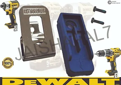 Dewalt Belt Hook Clip &  Bit Holder & Screws 18V 10.8v Impact Drill Driver XR • £9.99