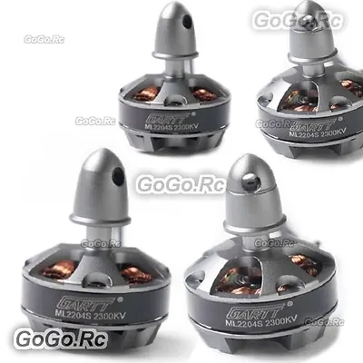 4 Pcs GARTT ML2204S 2300KV CW & CCW Brushless Motor For Multirotor Quadcopter • $28.18