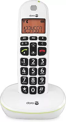 Big Buttons Cordless Phone Answer Machine Landline Telephone Single Handset NEW • £49.01