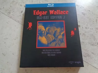 EDGAR WALLACE CLASSICS Collection #2 LIMITED Blu-ray DIGIPAK SLIPCOVER 3 MOVIES • $49.99