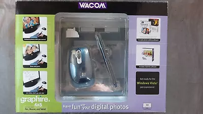 Wacom Graphire4 4X5 Pen Mouse And Tablet • $20