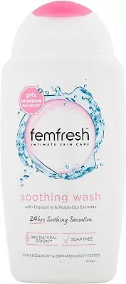 £3.08 • Buy Femfresh Ultimate Care Soothing Wash Ph Balanced Feminine Wash With Hydrating C