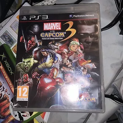 Marvel Vs Capcom 3: Fate Of Two Worlds (PS3) Classic Fighting/Complete/Free Post • £8.95