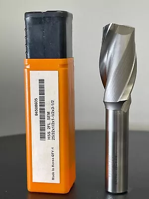 HERTEL  Square End Mill: 25/32″ Dia 1-1/2″ LOC 2 Flute High Speed Steel • $35