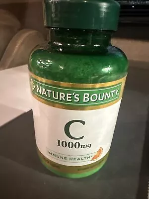 Nature’s Bounty Immune Support Vitamin C 1000 Mg 100 Caplets • $11.99