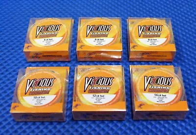 Vicious Fishline Mono 330 YDS Clear CHOOSE YOUR LINE WEIGHT! • $8.09