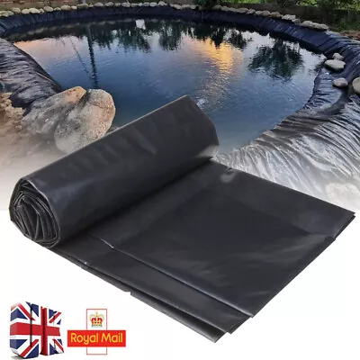 £12.91 • Buy Heavy Duty Fish Pond Liners Garden Pool Landscaping Membrane 40 Year Guarantee