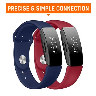 For Fitbit Inspire / Inspire HR Replacement Soft Silicone Sport Wrist Band Strap • $5.99