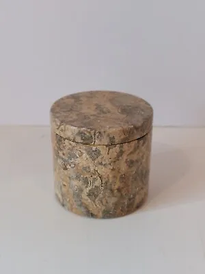 Carved Polished Stone Trinket Box Pakistan • $14.40