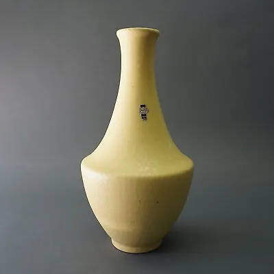 Vase JASBA Keramik 122/42 Yellow Form + Color 60er Years 40cm V.Minutes • £121.73