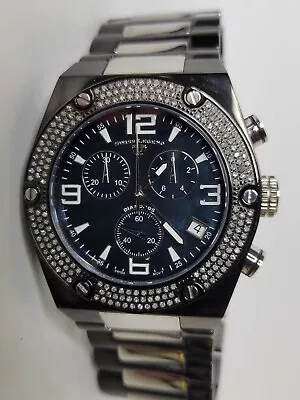 Swiss Legend Men's Throttle Diamond Chronograph Watch 46mm • $202.50