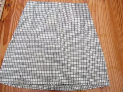 Womens J. Galt Green Plaid Skirt • $12.78