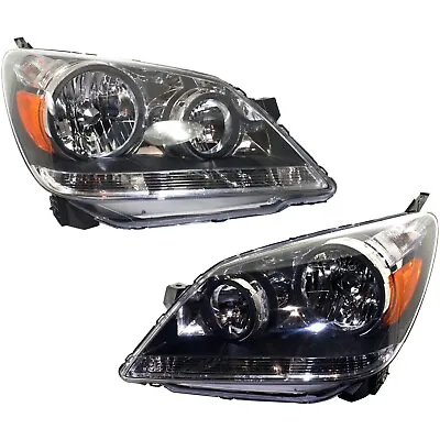 Headlight Assembly Set For 2005 2006 2007 Honda Odyssey Left And Right With Bulb • $149.28