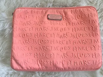 Marc By Marc Jacobs Laptop Sleeve Neon Coral Pre-owned • $15