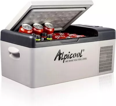 Alpicool C15 Car Mini Fridge 12v 15L Portable Faulty Please Read Description  • £55