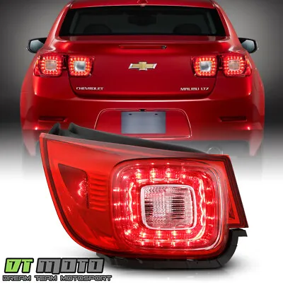 2013-2015 Chevy Malibu LTZ Limited LTZ Outer LED Tail Light Lamp - Driver Side • $122.96