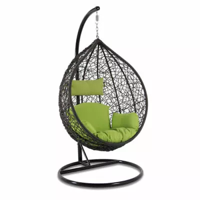 Brand New Single Outdoor Hanging Swinging Egg Chair For Garden Home 11-SW86 • $269