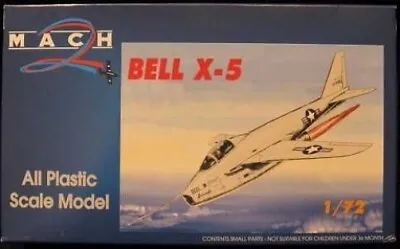 Mach 2 Models 1/72 BELL X-5 Research Plane • $24.99