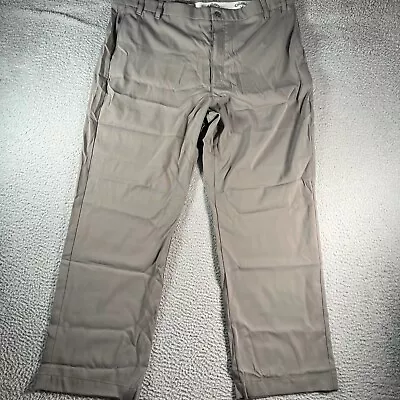 Callaway Pants Mens 42x32 Gray Straight Leg Golf Slacks Casual Pockets • $16.16