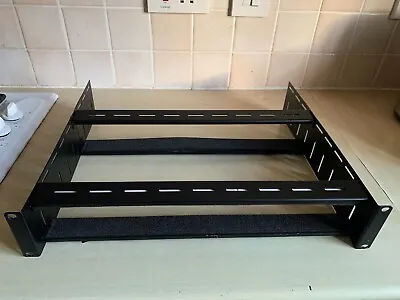 Adjustable 19 Inch Rack Shelf For Consumer Electronics DVD Players Etc • £34