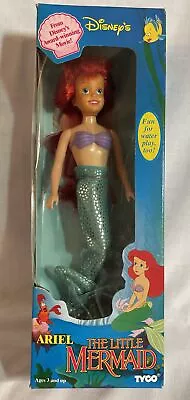 Vintage Disney 1991 New In Box Little Mermaid Ariel Tyco Doll #1801 NRFB • $29.95