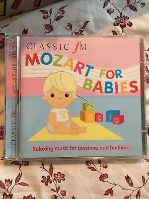 Mozart For Babies CD  Mozart Relaxing Music For Playtime And Bedtime • £6.50