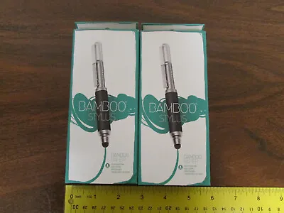 2 Pieces -- Genuine Wacom Bamboo Pocket Expandable Stylus  Model CS200S New • $11.95