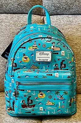 Disney Parks Pirate Mickey Mouse & Friends Loungefly Mini Backpack • $75