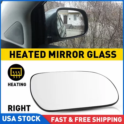 Right Passenger Side Power Heated Mirror Glass For 2004-2009 Lexus RX300 RX330 • $18.99