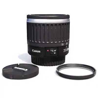 🌀1:1 Canon Macro Lens Silver EF 35-80 Mm EOS 1.6x∼60mm-130mm 1.3x∼50mm-100mm🌀  • £139.75