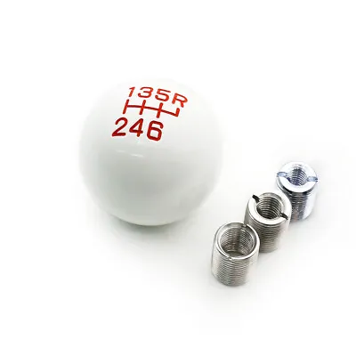 Universal Car Aluminum 6 Speed Manual Gear Shift Knob M12x1.5 M10x1.5 M8x1.5	 • $14.69