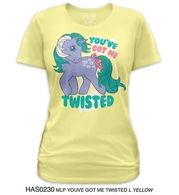 My Little Pony - You've Got Me Twisted Junior's T-Shirt - S • $14.95