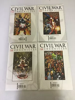 Civil War Chronicles Lot From:#1-9 Marvel 8 Different Books 8.0 VF (2007 To '08) • $24