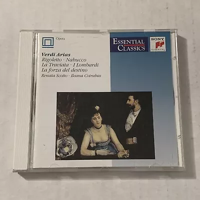 Verdi Arias Renata Scotto Ileana Cotrubas CD Rigoletto Nabucco I Lombardi Import • $9.99