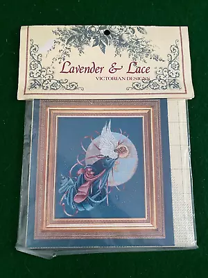 Lavender & Lace Blue Moon Angel ~ Cross Stitch Chart Only • £9.95