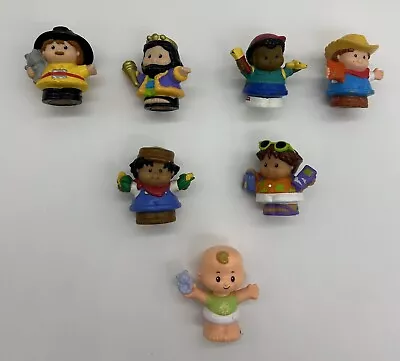 Fisher Price Little People Figures Seven Mixed Characters Ranging From 2001-2018 • $15