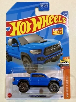 NEW 2022 HOTWHEELS C Case 2020 Toyota Tacoma Voodoo Blue VHTF • $14.99