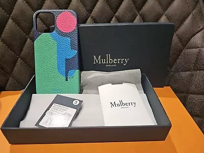 Mulberry IPhone 12 50th Birthday Special Edition Phone Case The Colour Field Col • £59.99