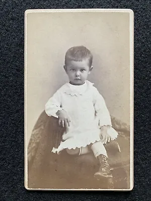 Antique Providence Rhode Island Cute Child Civil War Era CDV Photo Card • $9.95