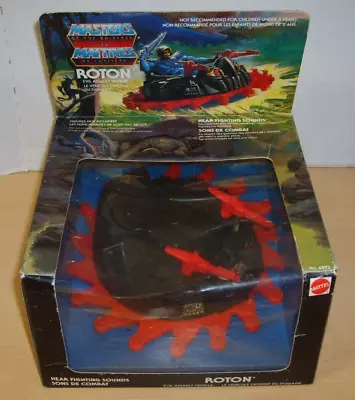 Masters Of The Universe MOTU Vintage 1984 ROTON VEHICLE He-Man US/FRENCH Sealed • $99.99