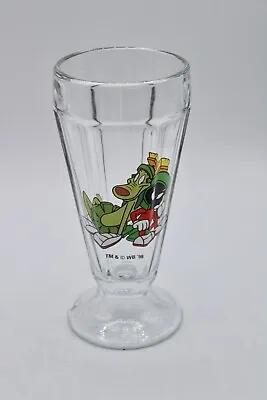 Vintage Warner Bros 1998 Marvin The Martian & K-9 Retro Milkshake Glass  • $35