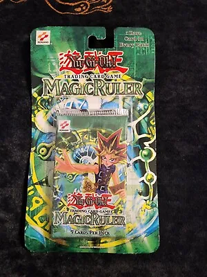 Yugioh Magic Ruler Unlimited Blister Booster Pack Brand New Sealed SEE PHOTOS #1 • $129.99