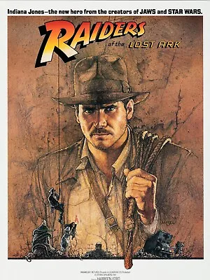 Raiders Of The Lost Ark 16  X 12  Photo Repro Film Poster • £8