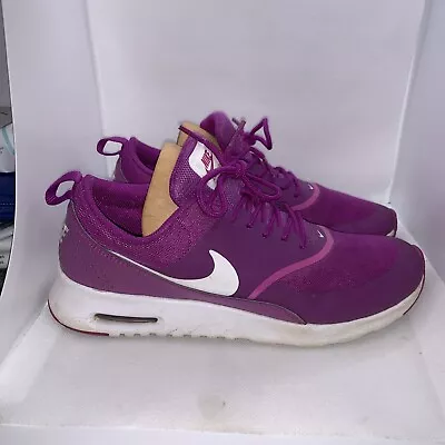 Nike Air Max Thea Pink Purple Sneakers Runners US 9 • $41.99