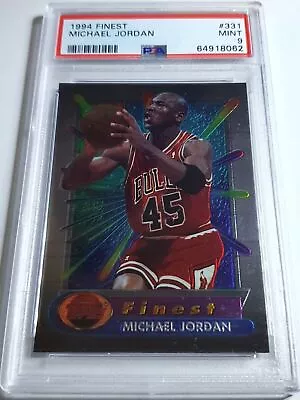 1994 Topps Finest Michael Jordan #331 - PSA 9 (LOW  POP) • $247.92