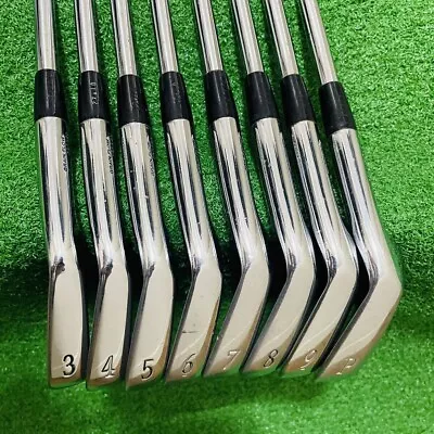 Mizuno MP-33 8pcs 3-PW Iron Set Dynamic Gold R300 Flex Regular Steel Shaft • $601.31