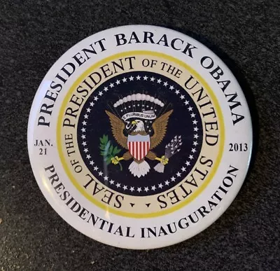 President BARACK OBAMA Presidential Inauguration 3 Political Campaign Button Pin • $7