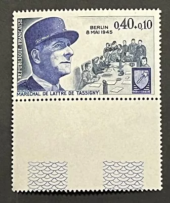 Travelstamps: 1970 France Stamps Scott #B442 Marshal De Lattre De Tassigny MNHOG • $4.99