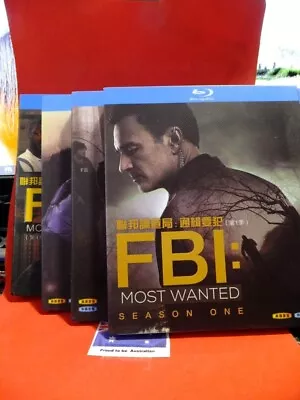 FBI: Most Wanted： TV Series Season 1-4 10 Disc Blu-ray NOTE SEE PICS ( Chinese • $65